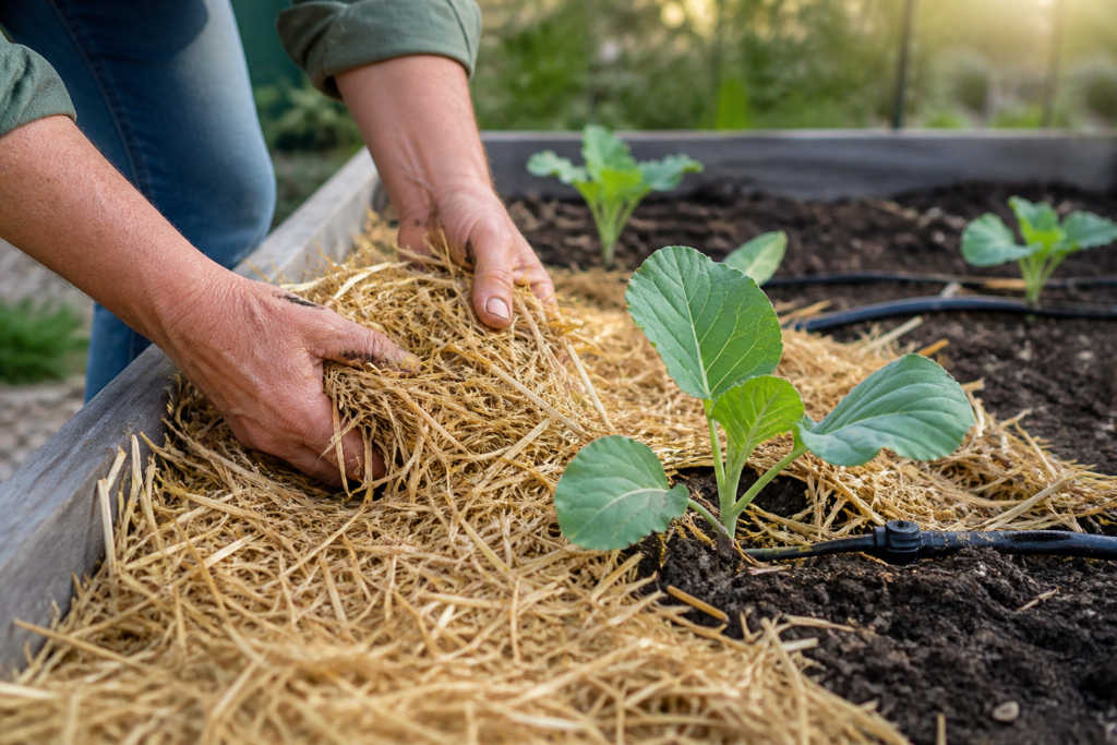 Mulch and Water Wisely Through the Late-Summer Heat